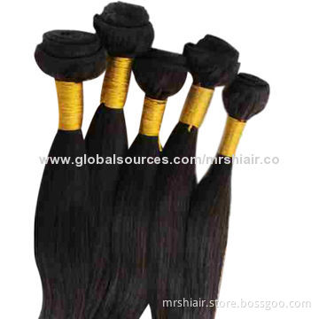 24-inch 6A Grade No Shedding No Tangle Malaysian Virgin Hair Weave